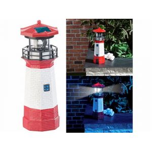 Lunartec Phare décoratif solaire avec LED - 27 cm