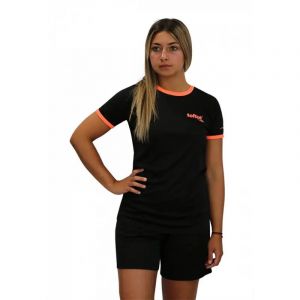 Softee T-shirt à Manches Courtes Galaxy XL Black / Coral Fluor