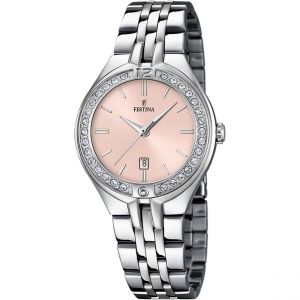 Festina Montre Femme Mademoiselle - F16867-6 Bracelet Acier Argent