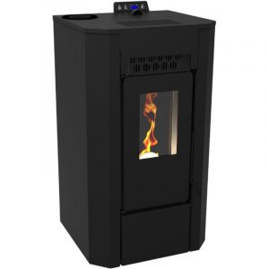 Poêle à granules étanche - LVZ MARILYN 11 UP - Noir