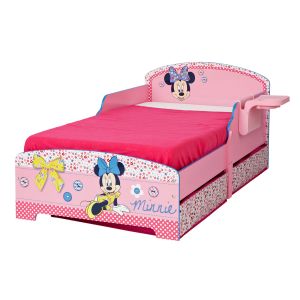 Image de Character World Lit Minnie Mouse avec tiroirs de rangement 70 x 140 cm