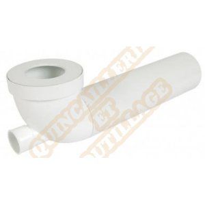 Nicoll Pipe longue O 100 400 85/107 avec piquage femelle O 40 CTWP40