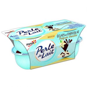 Yoplait Perle de lait choco vanille 4x125g