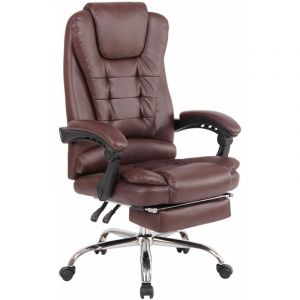 CLP Fauteuil De Bureau A roulettes Oxygen En Similicuir Ou En Tissu I Chaise De Cadres Avec Accoudoirs I Réglable En Hauteur Et