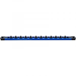 BGS 74549 | Rail de support pour 12 douilles de cl&eacute; &agrave; douille | aimant&eacute; | pour 6,3 mm (1/4")