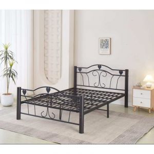 LIT METAL HERCULE NOIR 140X190cm