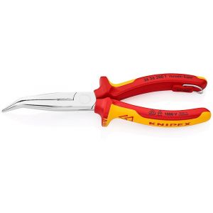 Knipex Pince demi-ronde avec tranchant (pince bec de cigogne) 200 mm - 26 26 200 T BK