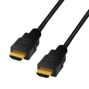 Logilink CH0080 C&acirc;ble HDMI ultra haute vitesse pour r&eacute;solutions jusqu'&agrave; 10 K (8 K @ 60 Hz et 4 K @ 120 Hz) avec jusqu'&agrave; 48 Gbps, 3D Dynamic HDR/eARC/ALLM/QFT/QMS/VRR/Deep Color, 5 m, noir