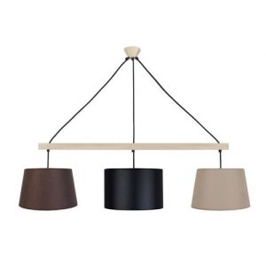 Image de Tosel Lustre Amesterdham 80cm - 3 Lum.