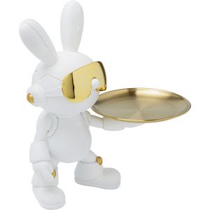 Image de Kare Design D&eacute;co lapin blanc majordome