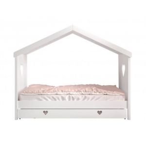 Vipack Furniture Amori Lit Cabane Ouvert et Lit Gigogne Assorti
