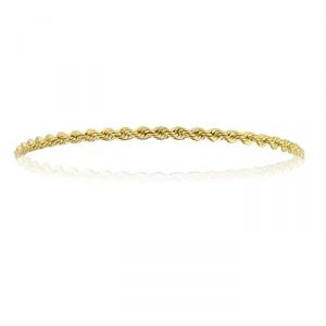 Image de Rêve de diamants CDMC426 - Bracelet en or jaune 375/1000 maille corde