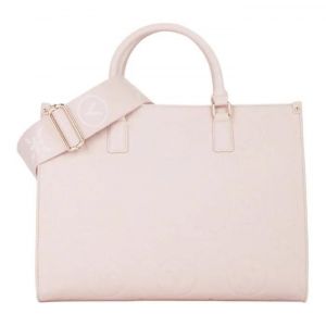 VALENTINO Sac &agrave; main rose pour femme - Samba Re Shopping Bag Cipria 304042