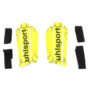 Prot&egrave;ge tibias foot Uhlsport Super lite plus 22 Jaune fluorescent Taille : XS Taille : XS