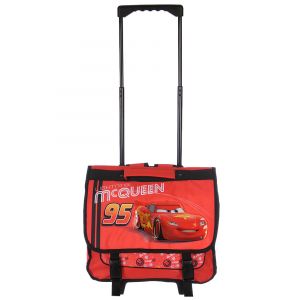 Image de Cartable à roulettes Cars McQueen 38 cm Rouge