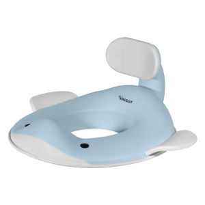 Réducteur de toilette baleine pour enfants bleu clair Kindsgut