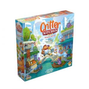 LUCKY DUCK GAMES - Critter Kitchen - Jeu de Société de Cuisine Stratégique Adulte & Enfant dès 12 Ans + - Jeu de Plateau -Gestion de Ressources - 1 à 5 Joueurs - 60 Min - en Français