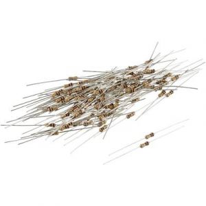 Tru Components Résistance à couche carbone TC-CFR0W4J0333KIT203 1584870 33 k sortie axiale 0207 0.25 W 100 pc(s)