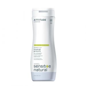 Attitude Natural Shower Gel Extra Gentle Fragrance-Free - 16 fl oz - 473 ml