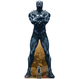 Image de Star Cutouts Figurine en carton Marvel Comics Black Panther H 184 CM