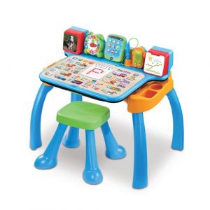 Vtech Jeu électronique MagiBureau interactif et musical 6 en 1 Bleu