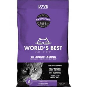 WORLD'S BEST Cat Litter Lavande multiple 6,35 kg