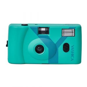 Yashica MF-1 Snapshot Art Camera Y Edition Turquoise avec un Film 400/24