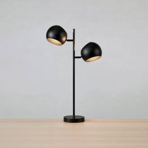 Markslojd Lampe de table 2 x 40w max e14 noir - edgar 88856623 88856623 88856623 88856623