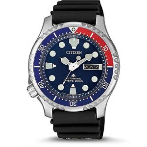 Citizen Montre Homme MONTRES NY0086-16LE - Bracelet Silicone Noir