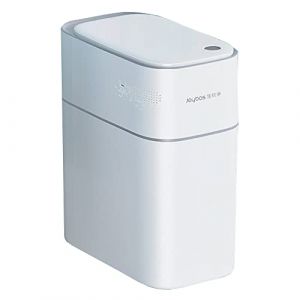 Corbeille de propreté blanche - 15L