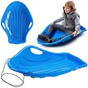 KADAX Luge Bob 94 x 69 x 19 cm pour enfants et adultes bleu