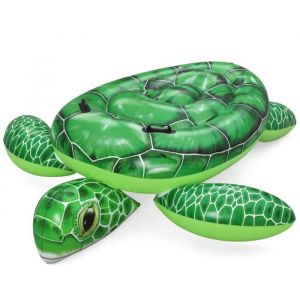 Bestway Bouée à chevaucher - Tortue - 153 x 140 x 38 cm
