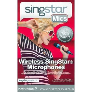 Sony 2 Micros sans fil SingStar pour PS2 et PS3
