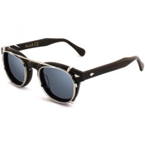 Xlab Unisex Clip-on 02 Argento/Fotocromatico grigio per 8004 stile moscot calibro 48mm S'approvisionner Acétate Argent Fumée Pantos Photochromatique