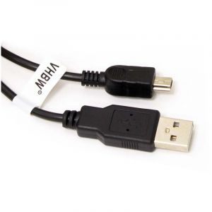 Vhbw C&acirc;ble USB synchronisation de donn&eacute;es 2-en-1 avec charge compatible avec Palm Zire 21 GPS