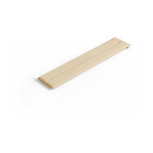 Hay Coussin outdoor / Pour banc Weekday - L 111 cm L 111 x Prof. 23 cm - Epaisseur 3 cm beige en tissu