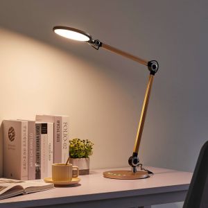 Lindby Nyxaris lampe de table LED, CCT, dorée