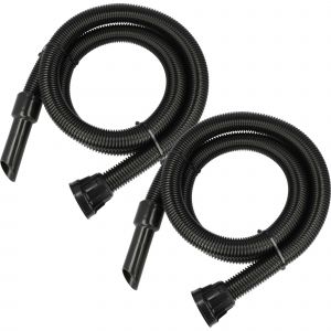 Vhbw 2x Tuyau compatible avec Numatic NPV370 22, NQS250, NQS250 22, NPV370, NPV180, NPV180 22 aspirateurs - 2,7 m, avec raccord circulaire 32mm