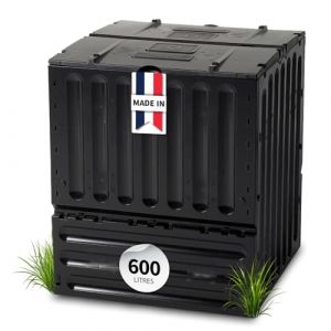Garantia ECO-KING Composteur 600 L, noir