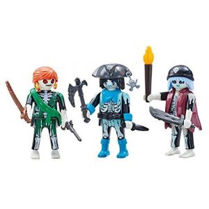 Playmobil 6592 - 2 Pirates & 1 Piratine Fantômes - Emballage Plastique, pas de boîte