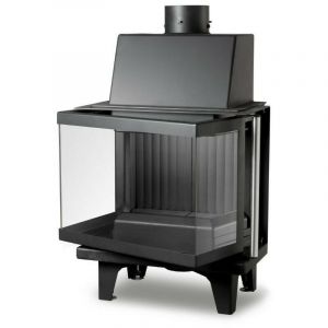 Azura home design Insert de cheminée 60 BU d150 57 CM 6 kW