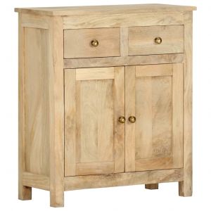 Image de VidaXL Armoire latérale 65 x 30 x 75 cm Bois de manguier solide