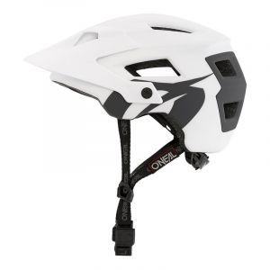 O'neal Casque am defender solid blanc gris xs m 54 58 cm