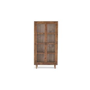 Vaisselier Bois Marron 90x40x180cm