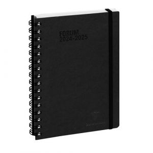 Exacompta 214281E - Agenda journalier Forum Office Age Bag - 15 x 21 cm - Août 2024 à juillet 2025 - Coloris noir