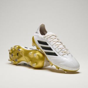 Adidas Copa Pure Elite III FG Road to Glory - Blanc/Argenté/Noir/Doré - Herbe naturelle (FG), pointure 40 - ['Blanc'] - Taille 40
