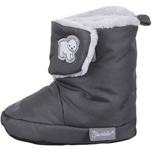 Image de Sterntaler Chaussure bébé Weblabel gris fer - Taille 19/20