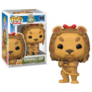 Funko Pop! Movies: The Wizard of Oz - Cowardly Lion - 1 Chance sur 6 D'avoir Une Variante Rare Chase - Texture Velours - Figurine en Vinyle à Collectionner - Idée de Cadeau - Produits Officiels