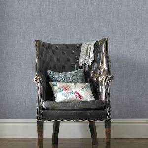 Superfresco Easy Papier peint intissé Double largeur Tissage Cottage 1005 x 106cm Bleu