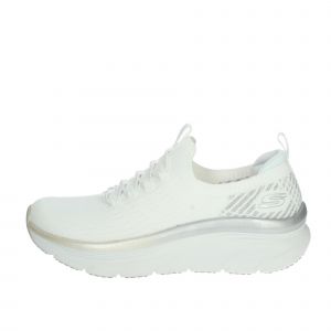 Skechers D'lux Walker Let It Glow, Basket Femme, Blanc, 39 EU